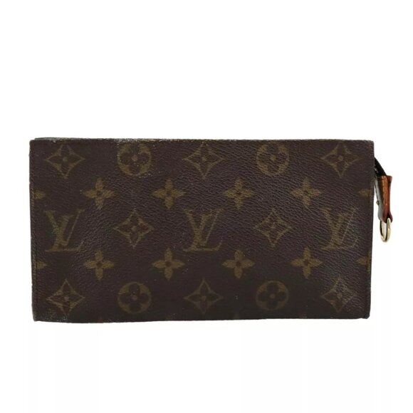 LOUIS VUITTON Monogram Bucket GM Pouch Accessory Pouch LV Auth PP078 - Picture 2 of 16